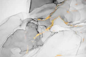 Grey & Gold Streak Marble