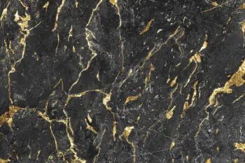 Dark Grey & Gold Marble