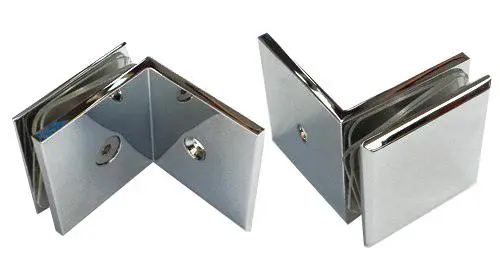 Glass to Wall 90 degree Aperture Fitting